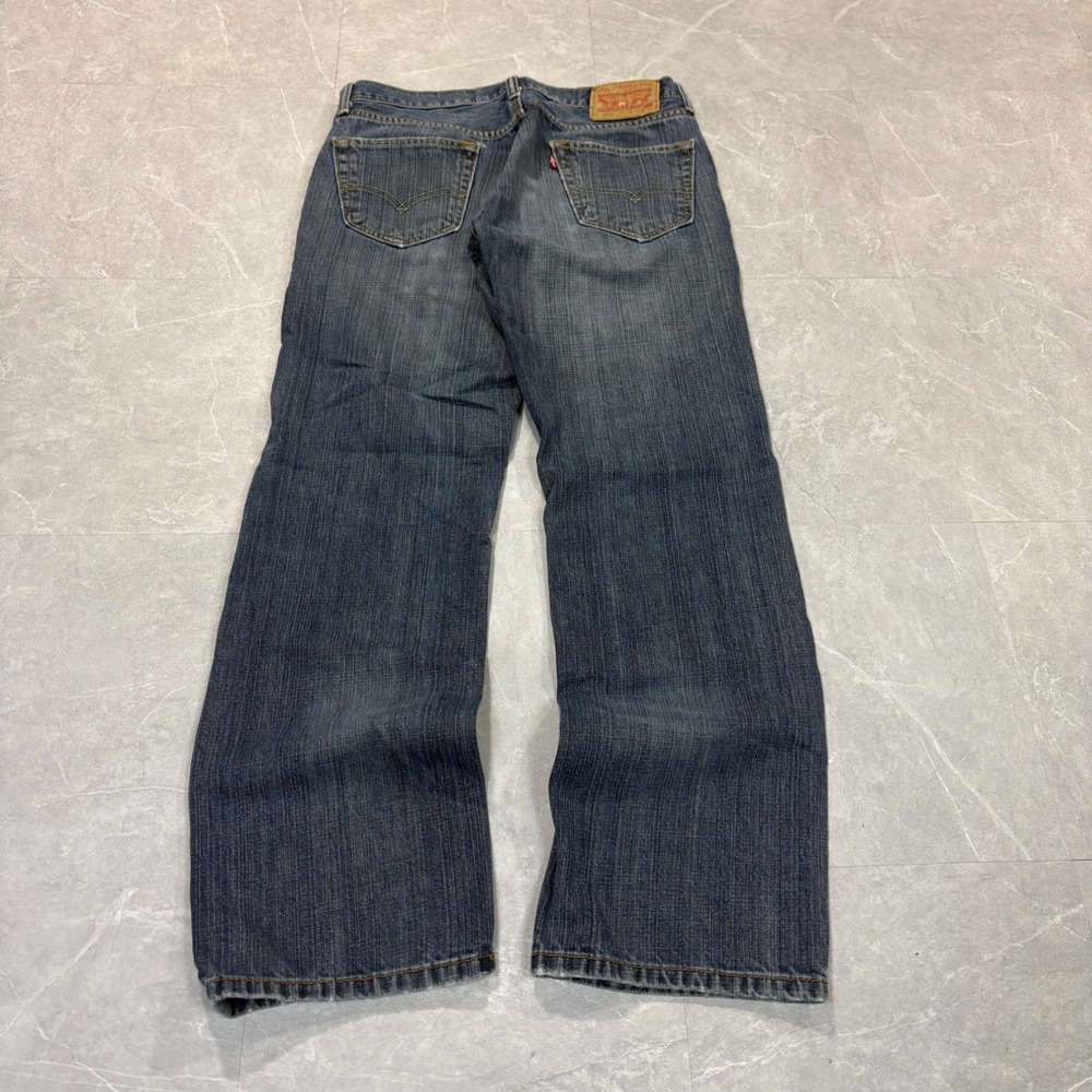 Levis 559 Relaxed Straight Leg Jeans Mens 31x30 Blue Denim 4278
